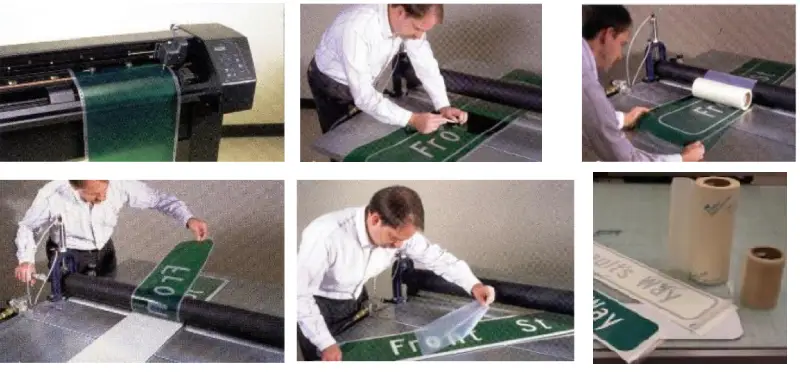 Confección de Señales Viales: Corte Electrónico