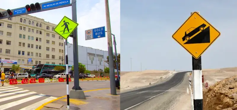 Instalación Señál Vial en Perú