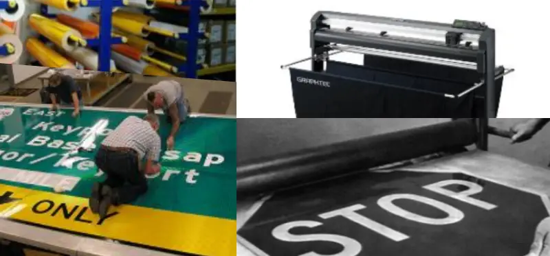 Confección de Señales Viales: Lámina sobre Lámina