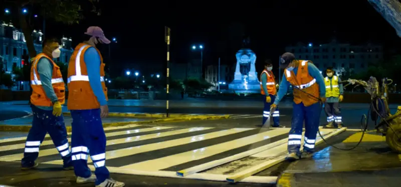 Mantenimiento de la Señalización Horizontal en Perú