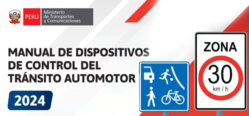 Manual Dispositivos de control de Tránsito Automor 2024 en Perú