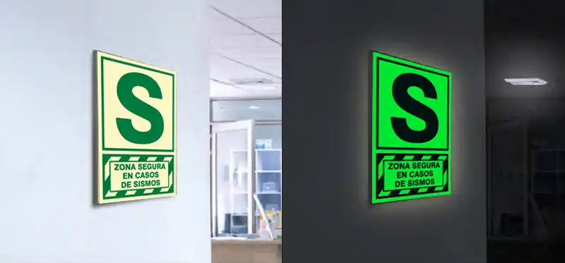 Senales Fotoluminiscentes evacuación