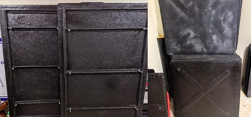 Placas de Resina Poliéster Reforzada con Fibra de Vidrio