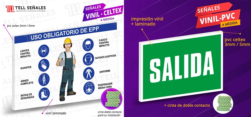 Senales Vinil Celtex Fabricación