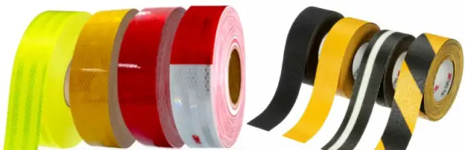 Cintas reflectivas , fotoluminiscentes y de marcaje