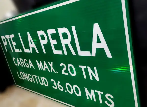 Señales informativas Tell Señales