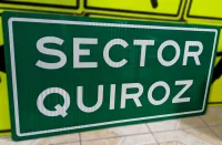 Señales Viales Informativa con lámina reflectiva 3M tipo IV Prismático de Alta Intensidad con panel fibra de vidrio