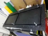 Fibra de vidrio con refuerzo ángulo y pernos soldados