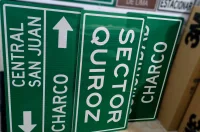 Señales Informativas lámina reflectiva 3M tipo IV Impresas en HP Latex 