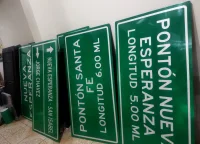 Señales informativas en sustrato de aluminio 