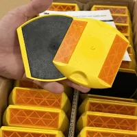 Tachas reflectivas 3M - Ojos de gato - Marcadores de Pavimento amarillo 